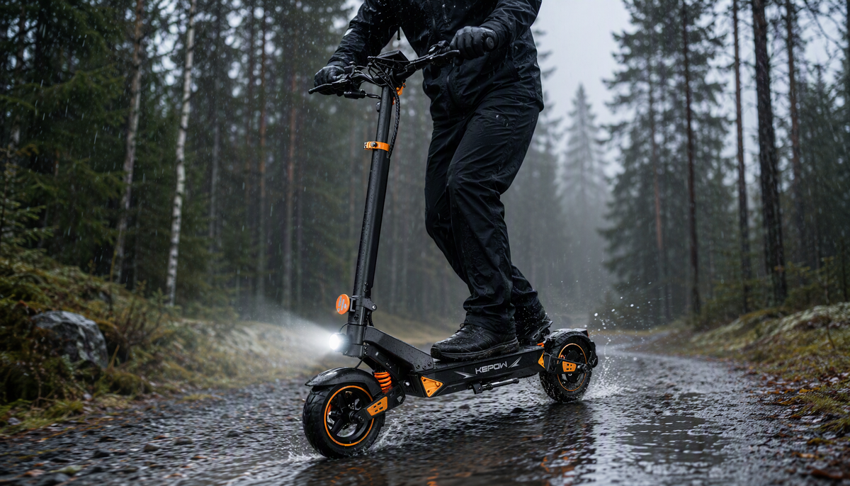 Riding an E-Scooter in the Rain: A Safety Guide