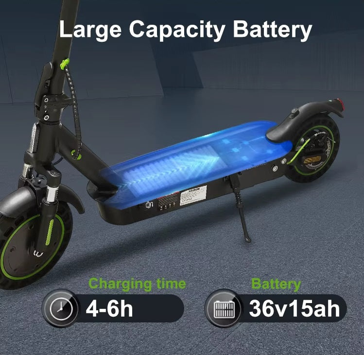 E5Max E-scooter battery capacity